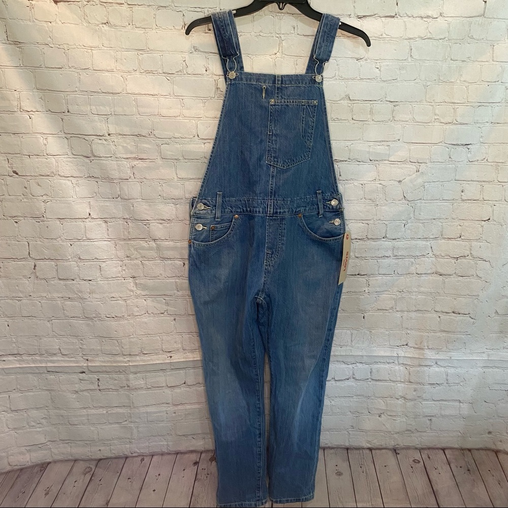 NWT Levi’s Bib Overalls Denim Adjustable Straps